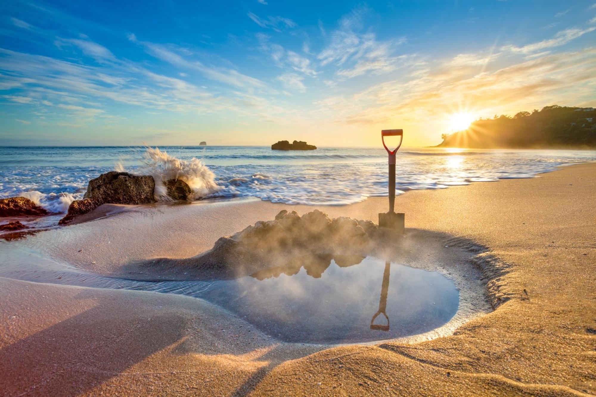 Hot Water Beach Bure Wai Hotwater Beach Eksteriør billede